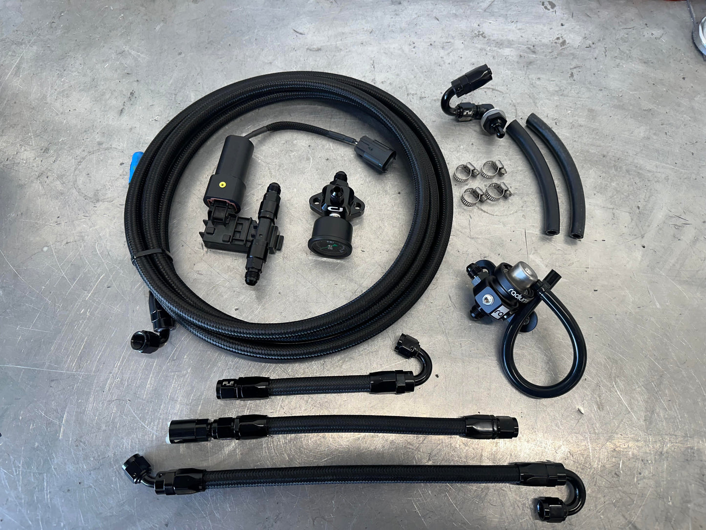370z Stage 1 Fuel Return and Flex Fuel combo system