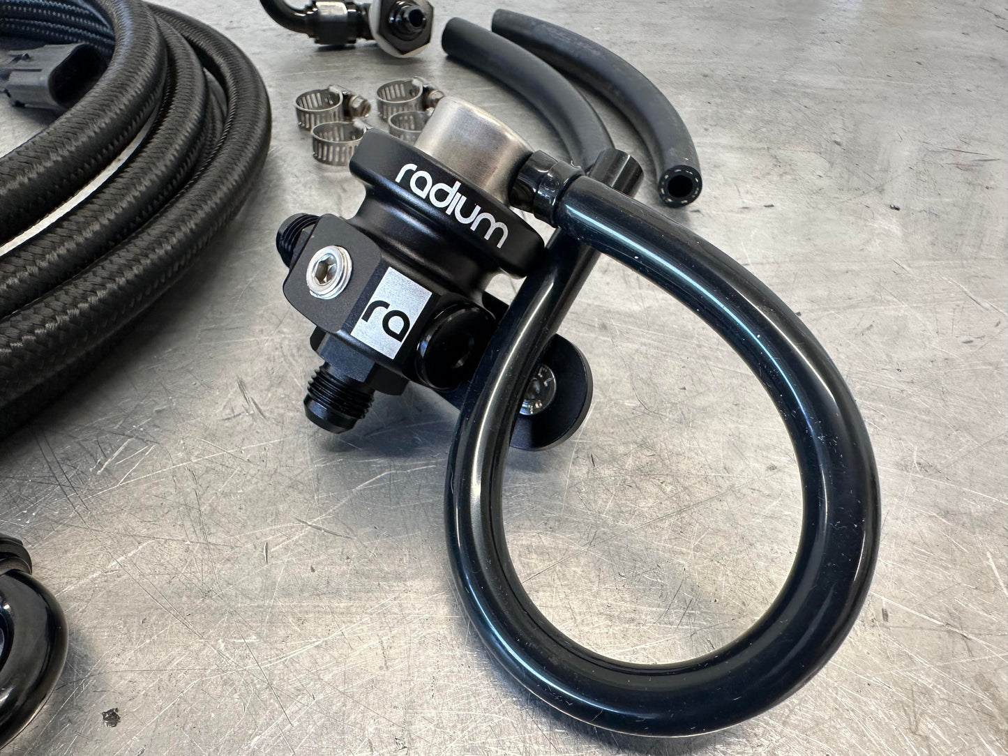 370z Stage 1 Fuel Return and Flex Fuel combo system