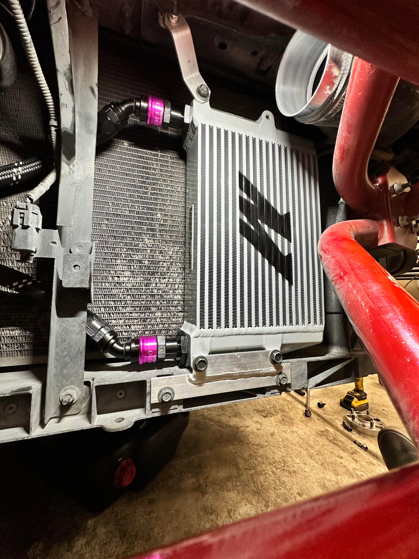 370Z G37 VPF Spec race oil cooler