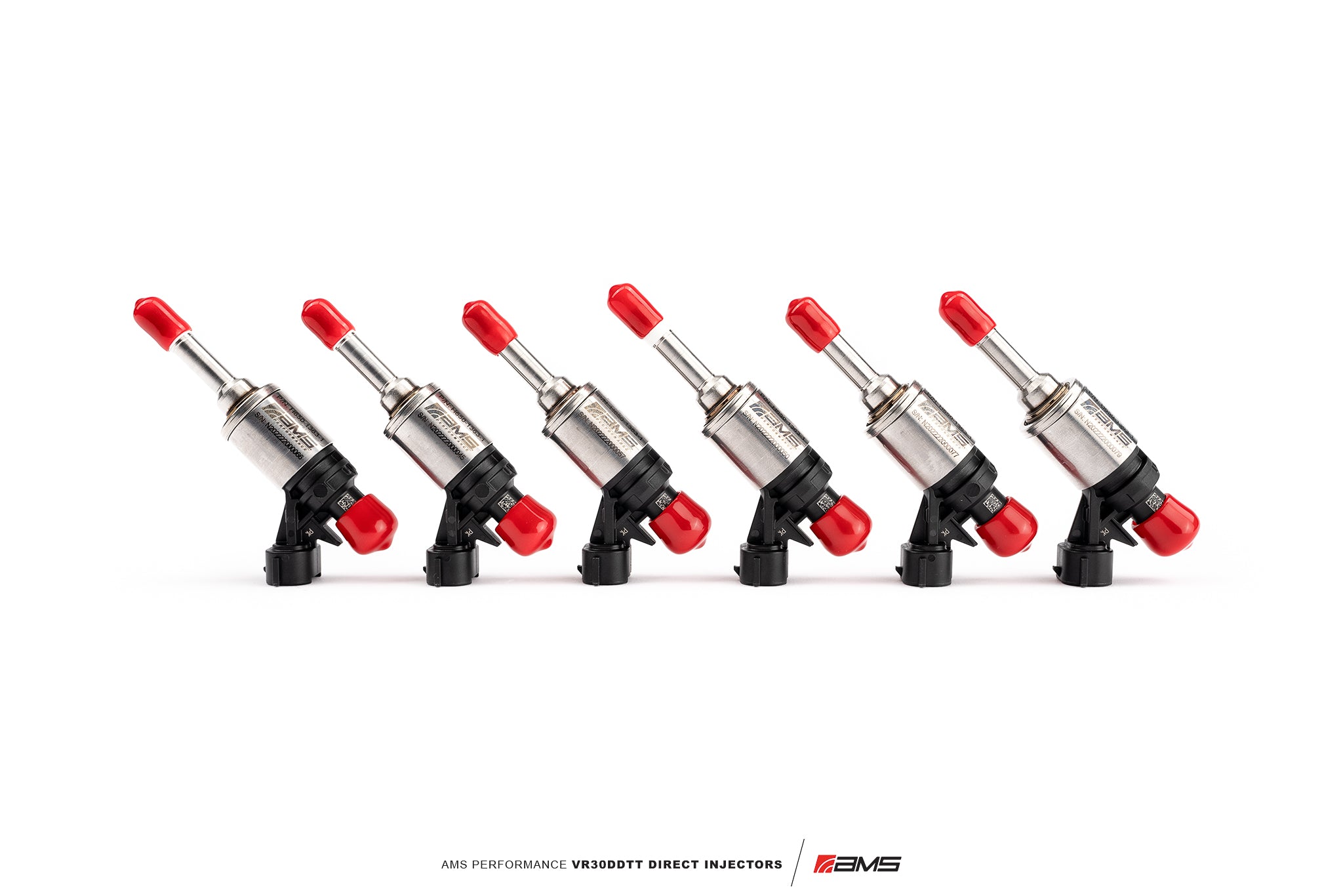 AMS Performance VR30DDTT Stage 3 Direct Injectors - 800whp on E85 ...