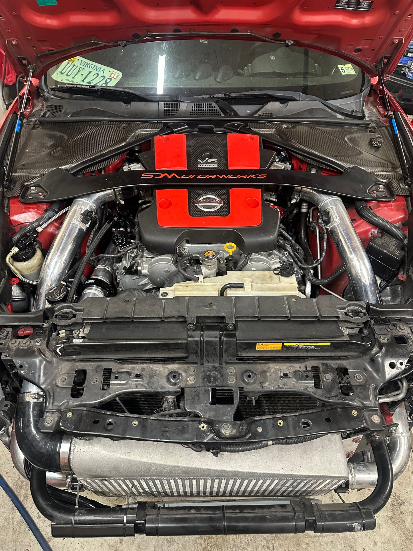 Treadstone Intercooler - Single turbo VQ configuration