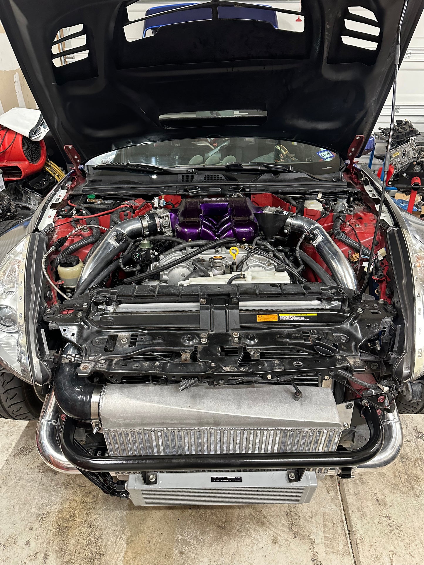 Treadstone Intercooler - Single turbo VQ configuration