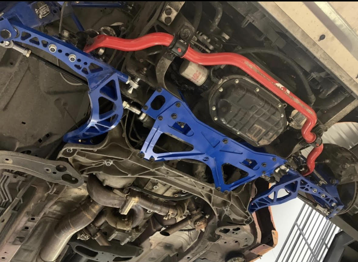 Wisefab front angle kit 370z G37 Q50