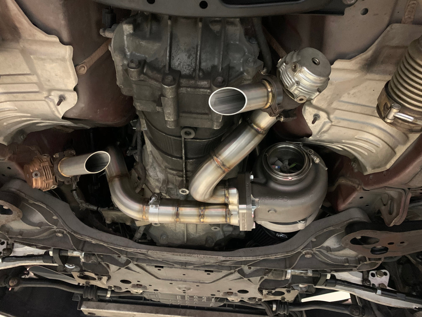 370z Turbo Manifold with Wastegates and Modified Headers (NO TURBO INCLUDED)