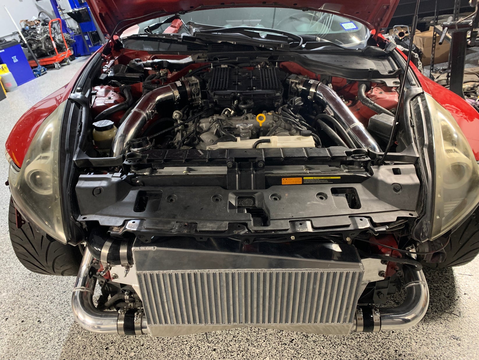 VPF 370z Single Turbo kit